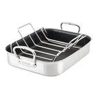 Hestan Provisions 14.5" Classic Clad Nonstick Roasting Pan With Stainles New. Price: $249.68.