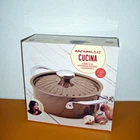 New Rachael Ray Cucina Hard Enamel Nonstick 2.5-QUART Covered Casserole Brown. Price: $79.00.