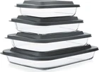 Pyrex Easy Grab 4-PACK Glass Baking Dish Set (1.5QT,2QT,3QT,8-PC,FREE Shipping New. Price: $64.98.