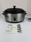 Nesco Qt. Stainless Steel Electric Roaster 4816-25 078262004159 Used. Price: $37.99.
