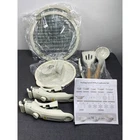 New Black Bazova 19 Pcs Pots Pans Set Non Stick Ceramic Cookware Rem Handle. Price: $79.99.