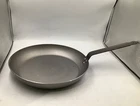 Mauviel M'steel Black Carbon Natural Nonstick Frying Pan W/ Iron Handle, 12.6 New. Price: $83.21.