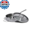 Made Cookware 3.5 Quart Stainless Steel Saute Pan Ply Clad New. Price: $330.84.