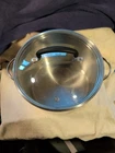 Princess House 18/10 Stainless Steel 8QT Saucepan Pot W/ Glass Lid Used. Price: $79.99.