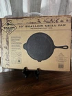 Cast Iron Cookware 10" Skillet Fry Pan Pre Seasoned Ready To Use Nib Talon New. Price: $22.94.