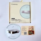 New Caraway 6" Tempered Glass Lid For Pots And 2 Qt Saute Pan. Price: $59.95.