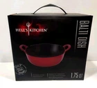 New Hell's Kitchen 1.75-QT Cast Iron Balti Dish Cookware Casserole Nonstick Chef. Price: $25.00.