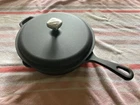 Zakarian By Dash, Cast Iron Nonstick Skillet, 12 Inch, And Lid - (never Used) New. Price: $69.99.