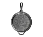Lodge 10.25 Pre-seasoned Cast Iron Stamped Skillet Inch, Black New. Price: $54.99.