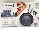 Viking Hybrid Plus 3-PLY Non Stick Frying Pans W/ss, 9.5 & 11" Set New Box. Price: $168.00.