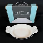 Bel Fer By Dwellsix Limited Edition 8' Au Gratin Enameled Cast Iron White New. Price: $29.75.