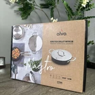 Alva Maestro 9.5" Aluminum Non-stick Saute Pan With Lid Ceramic Matte Black New. Price: $114.99.