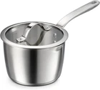 Tramontina Tempo Tri-ply Base Stainless Steel 2-QUART Small Sauce Pan &glass Lid New. Price: $29.99.