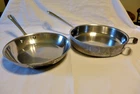 Vintage All Clad Ltd Anodized 11" Saut Pan & 10.5" Frying Heavy Duty Used. Price: $47.00.