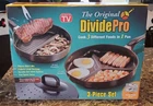 New The Original Divide Pro 10" 12" Non-stick Skillet Frying Pans Set Lid Slicer. Price: $49.99.