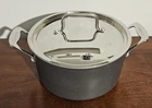 Cuisinart Hard-anodized Non-stick 6 Qt Stockpot W/ Stainless Steel Lid MCU44-24 Used. Price: $38.25.