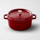 Staub Enameled Cast Iron Round Dutch Oven 4-QT, Color:cranberry New. Price: $247.00.