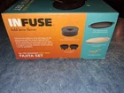 Infuse Bold Latin Flavor 8PC Fajita Set-cast Iron Pan-wood Trivet-warmer-bowls!! New. Price: $34.99.