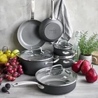 Greenpan 10-PIECE Cookware Set Nonstick Ceramic Pots & Pans Kitchen (N764) New. Price: $125.00.
