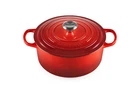Creuset Enameled Cast Iron Signature Round Dutch Oven W/ Lid New. Price: $479.95.