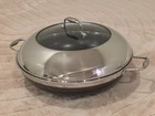 Hexclad Hybrid Nonstick 14" Wok With Stainless Steel Lid - $189 Msrp! New. Price: $124.95.