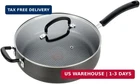 T-fal Ultimate Hard Anodized Non Stick Jumbo Cooker With Lid & Helper Handle 5 Q New. Price: $134.98.