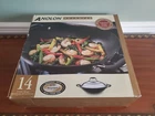 Anolon Advanced Autograph 2 Covered 14" Wok, Stir & Fry Pan- Nib New. Price: $62.49.