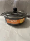Imusa Exterior And Interior Nonstick Caldero With Glass Lid 10.25INCH 4 Used. Price: $14.00.
