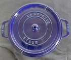 Staub La Cocotte Qt 24 CM-9.5 In.-made France-missing Top Knob New. Price: $100.00.