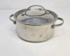 Farberware Millennium T099 18/10 Stainless Steel 3 Qt Saute Pan With Lid Used. Price: $29.97.