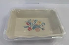 The Pioneer Woman Mazie Bird Rectangular Baker Ceramic Casserole Dish Lid 11" Used. Price: $36.99.