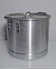 Imusa Aluminum Stock Pot With Lid & Steamer Basket Insert 20 Qt. Used Only. Price: $49.99.