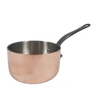 Williams Sonoma Mauviel Copper 200 Ci Saucepan 1/4 Qt Scuffs Read Lid New. Price: $209.95.