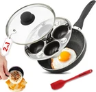 Eggssentials 2 In 1 & Poacher Pan, Granite Nonstick Black Grey New. Price: $76.91.