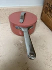Caraway Sauce Pan With Lid Nonstick Ceramic 3 Quart Terrcotta Pink Salmon Used. Price: $24.49.