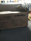 Mueller Stone Cookware Set Of Model Hs 16G New. Price: $89.99.