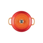Creuset Enameled Cast Iron Signature Braiser, 3.5 Qt., Flame - New. Price: $350.00.