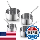 Cooks Standard Stainless Steel Butter Warmer Pot Set 0.15/0.29/0.46/0.68 Qt New. Price: $194.24.