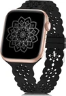 Floral Silicone Compatible With Apple Watch Bands 38MM 40MM 42MM 44MM 41MM New. Price: $20.99.