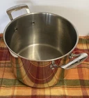 Emeril Lagasse 6 Qt Stainless Steel Copper Core Stock Pot Double Handles No Lid Used. Price: $33.56.