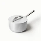 Caraway Home 3QT Sauce Pan With Lid Gray New. Price: $80.99.