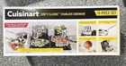 New Cuisinart Chef's Classic 11-PC. Stainless Steel Cookware Set 77-11G. Price: $147.99.
