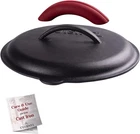 Cuisinel Cast Iron Lid Fits 10"-INCH Lodge Skillet Frying Pans Or Braiser New. Price: $26.24.