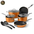 Gotham Steel 10 Pc Nonstick Stackable Cookware Set New. Price: $120.99.