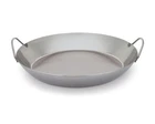 Matfer Bourgeat Black Carbon Steel Paella Pan, 17 1/2" New. Price: $284.21.