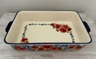 New Pioneer Woman Heritage Floral 4.2 Quart Ceramic Baker 9'' X 13''. Price: $43.00.
