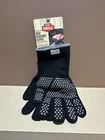 Expert Grill Silicone Dotted Heat Resistant Bbq Gloves Black Color Size New. Price: $17.95.