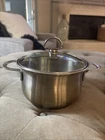 Chantal QUART/1.9 Soup Pot Stainless Steel SLSA-32-160 Induction Cookware Used. Price: $26.99.