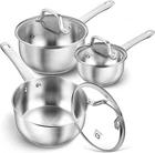 Stainless Steel Set, 1QT & 2QT 3QT Pan, Premium 18/10 New. Price: $74.99.