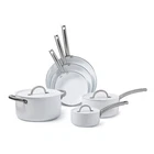 9-PIECE Ceramic Aluminum Cookware Set New. Price: $170.99.
